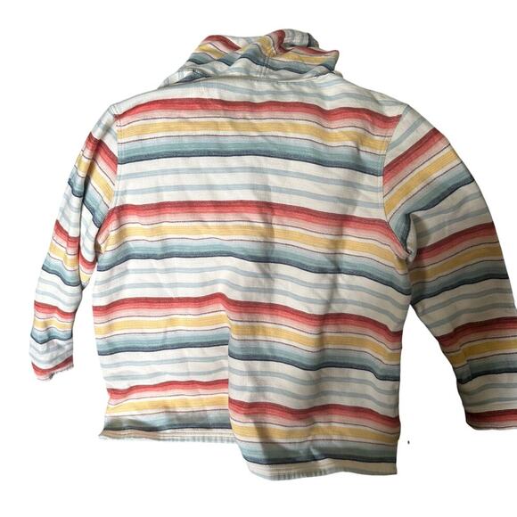 Pendleton unisex cotton stripped pull over oversized sz xl - Picture 3 of 6